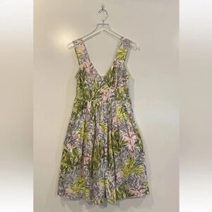 Sundance Catalog Womens Floral Cotton Dress‎ Size 6